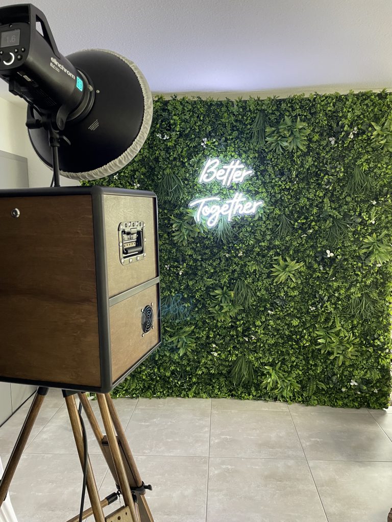 Bildwerk Fotobox aufgebaut Bildwerk Fotobox aufgebaut